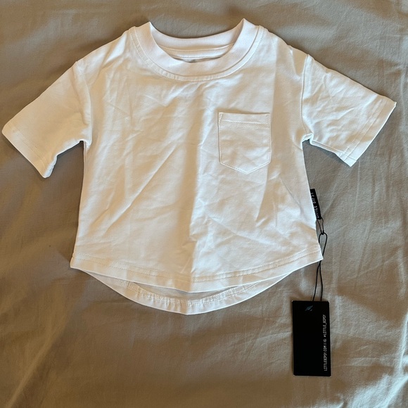 NWT Little Bipsy Favourite Tee - White - 0-3M - Picture 1 of 5